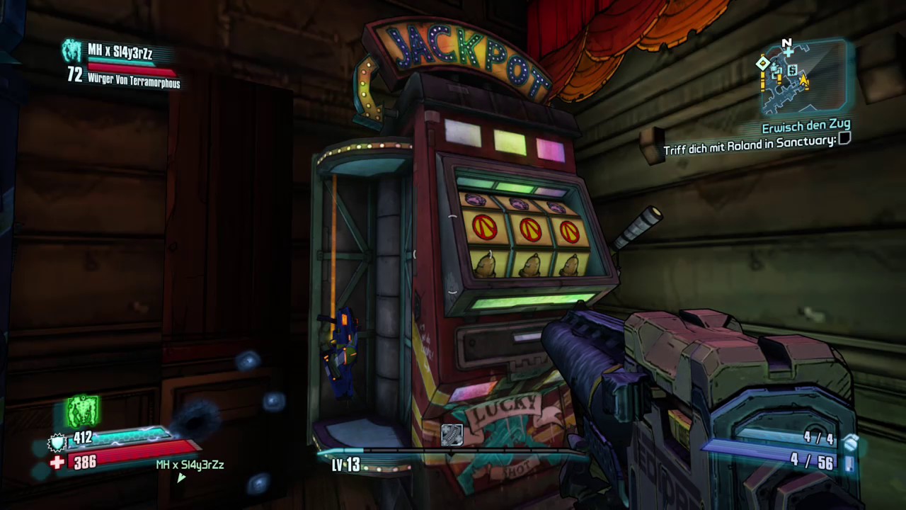 Borderlands 2 Slot Machine All Vault Symbols